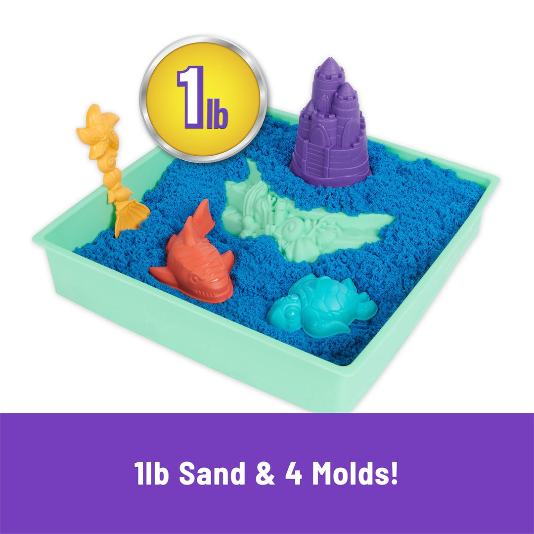 Blue Kinetic Sand Boxed Playset