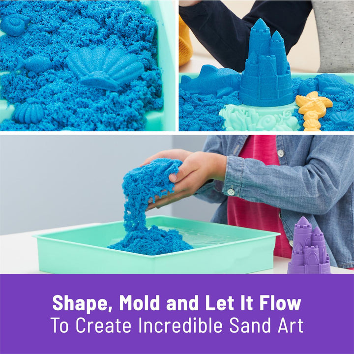 Blue Kinetic Sand Boxed Playset