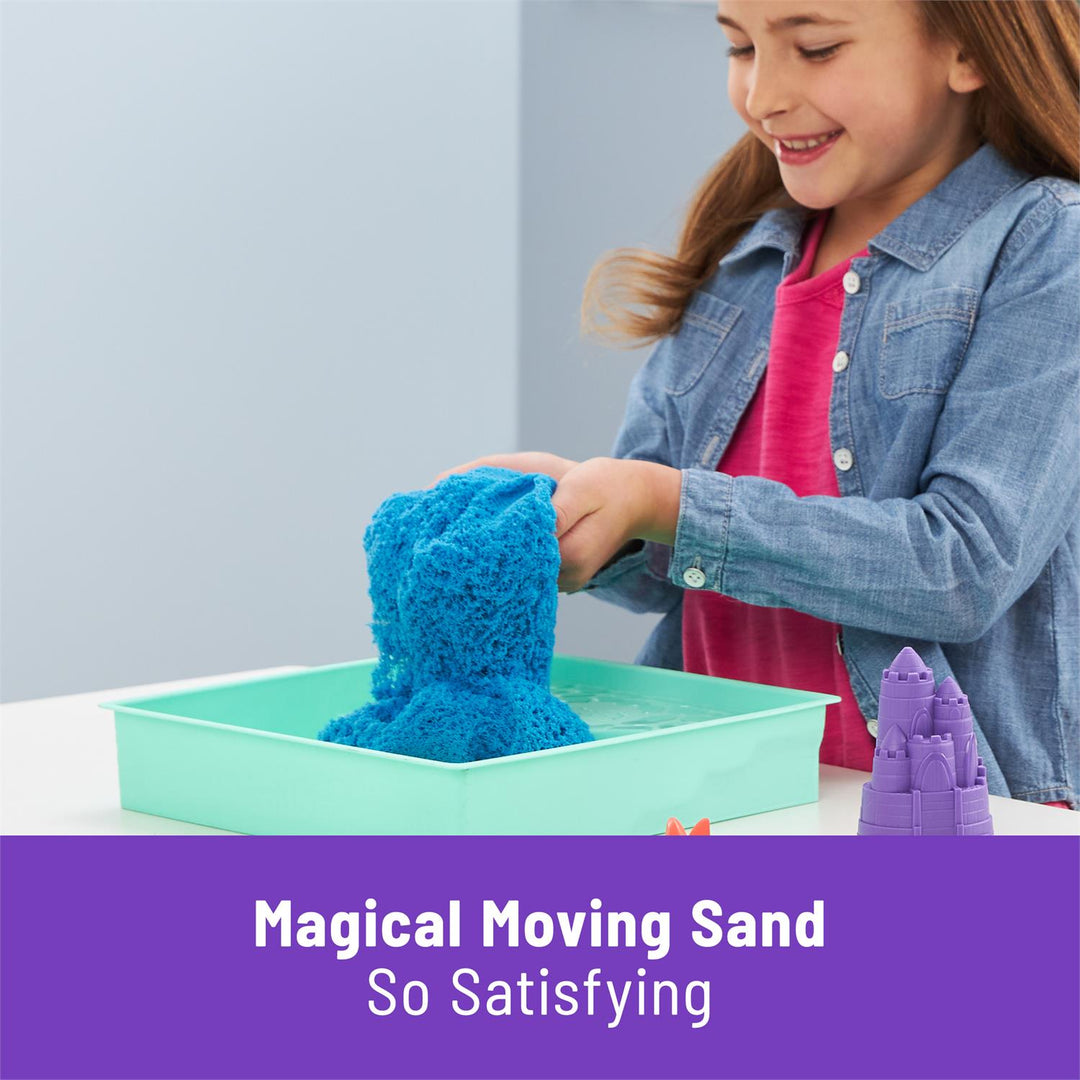 Blue Kinetic Sand Boxed Playset