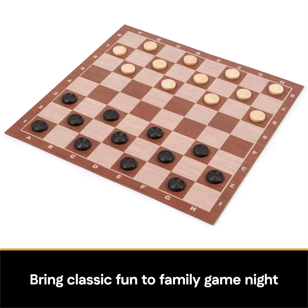 Cardinal Classics, Chess Checkers and Tic-Tac-Toe Set