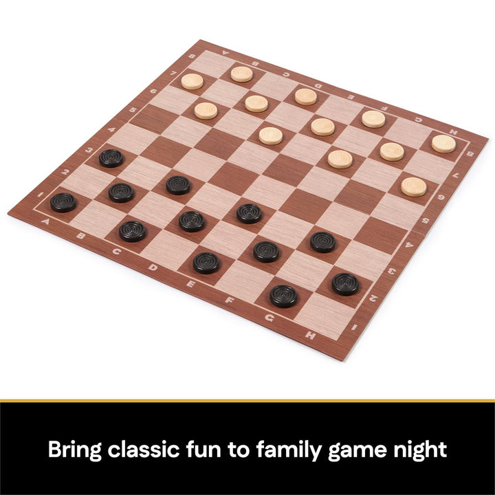 Cardinal Classics, Chess Checkers and Tic-Tac-Toe Set