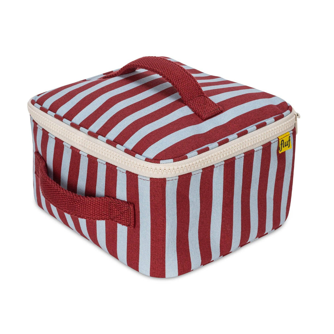 Square Lunch - Awning Stripe Chili Pepper