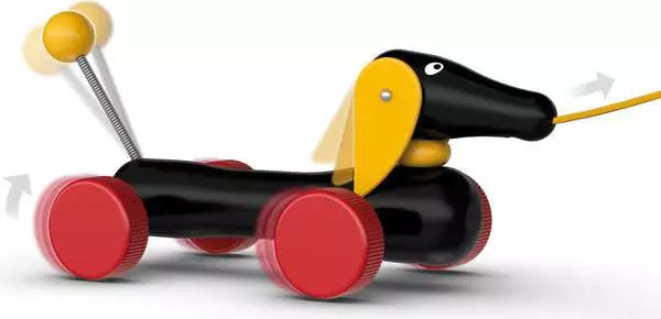 Pull Along Dachshund