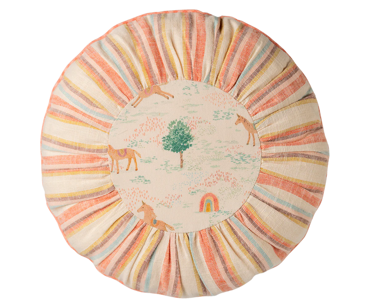 Unicorn Round Cushion