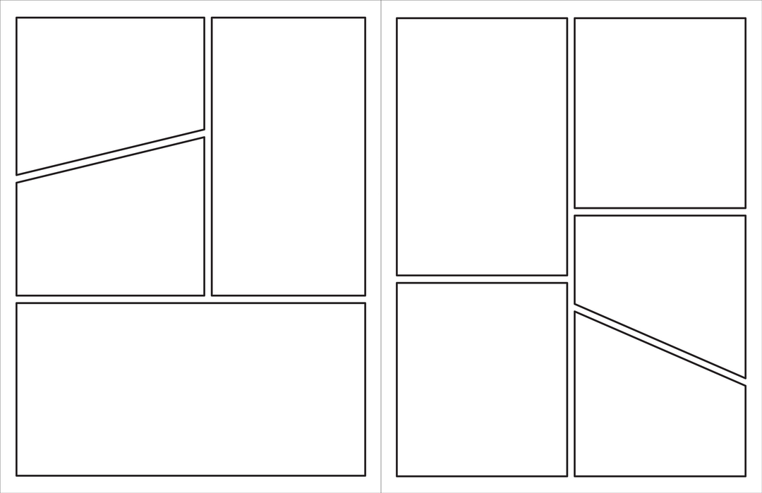 Blank Comic Book