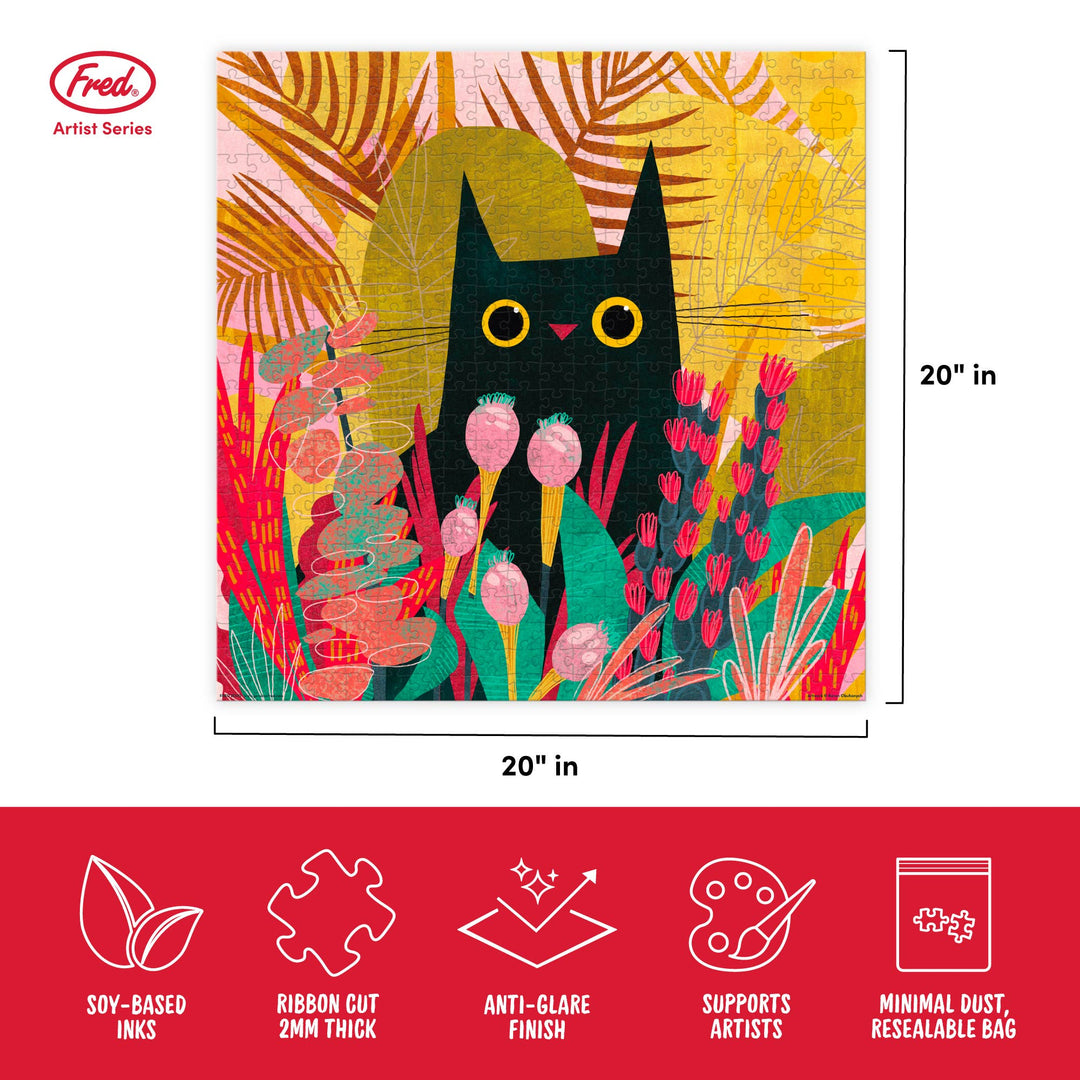Black Cat Puzzle 500 Pc