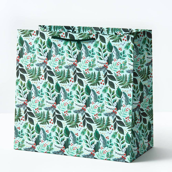 Painterly Botanical Gift Bag: Medium