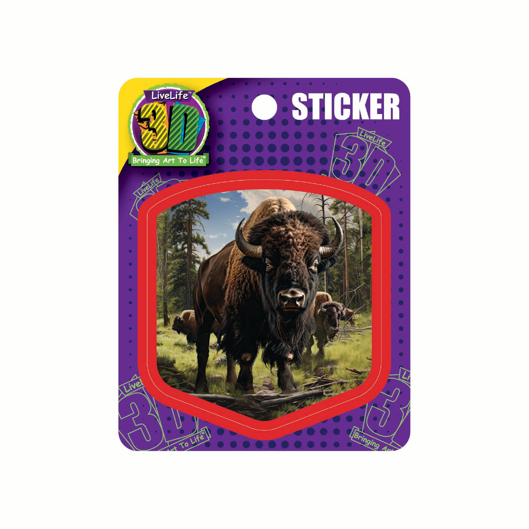 3D LiveLife Stickers - Head of the Herd