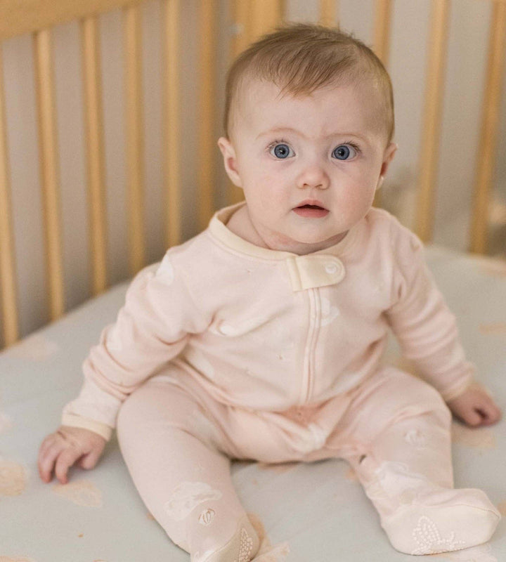 Good Night Sky Organic Cotton Sleep & Play - Ranunculus: Ranunculus / 3-6 Months