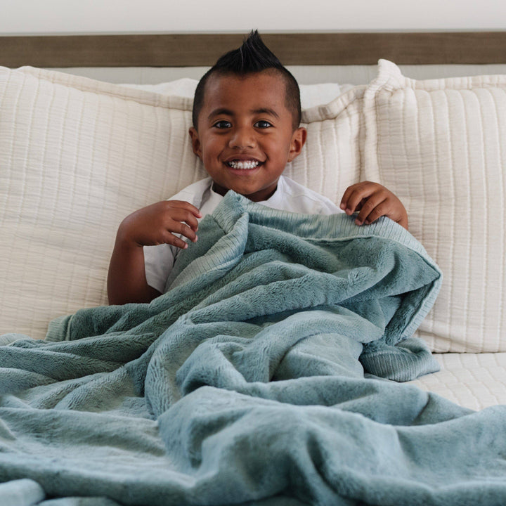 LUSH TODDLER BLANKETS: Hazelnut