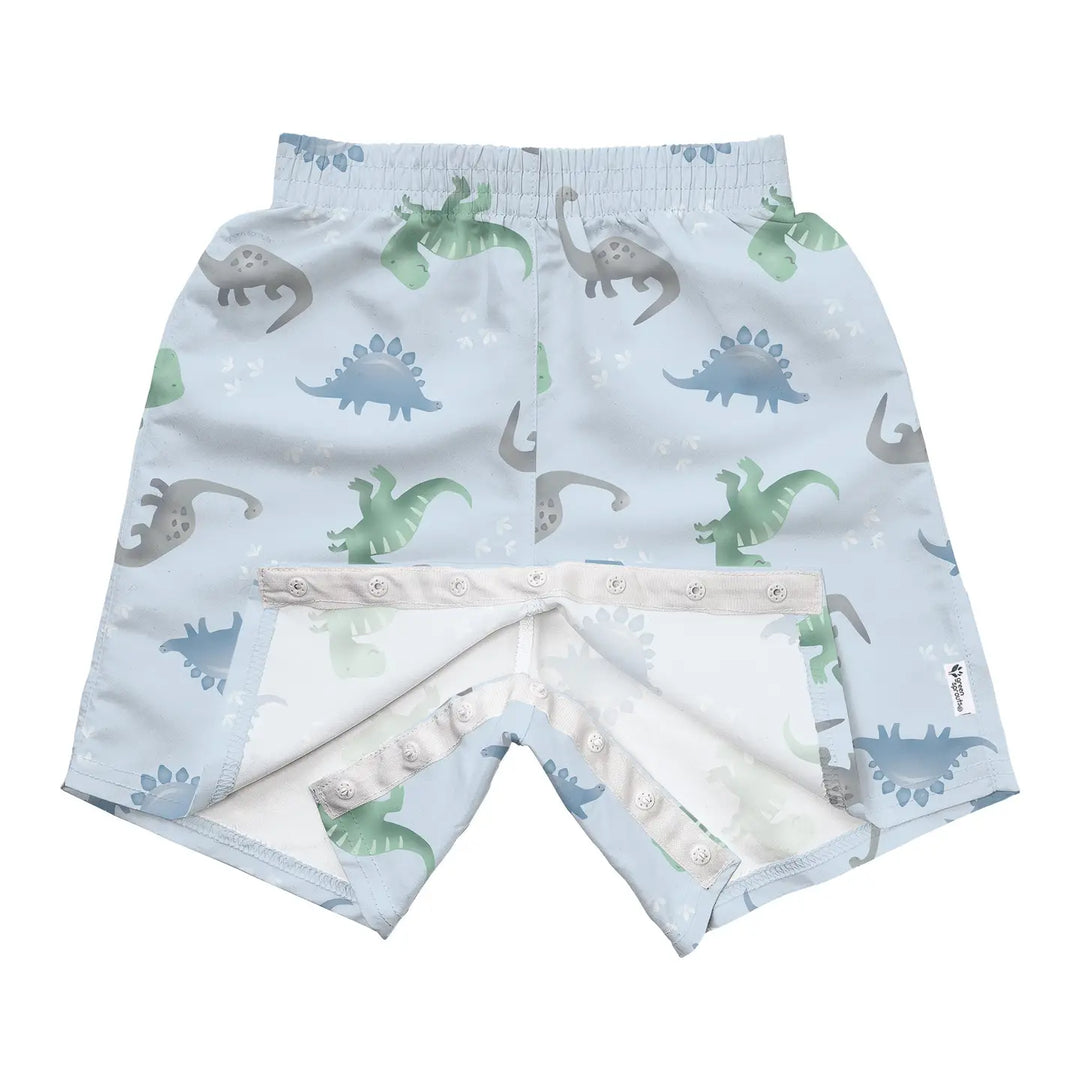 Dinos Easy-Change Swim Trunks