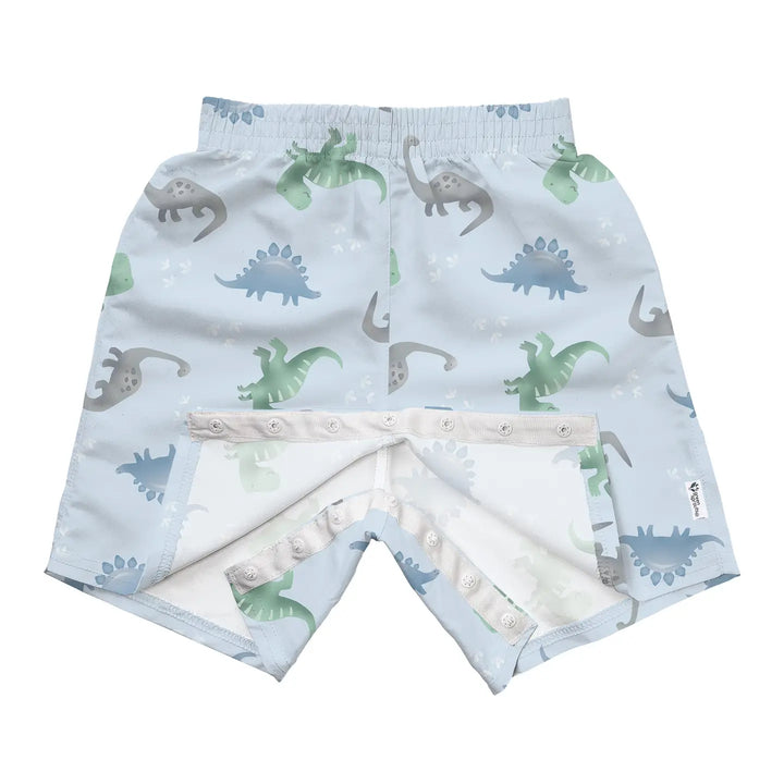Dinos Easy-Change Swim Trunks