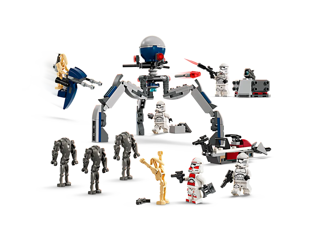 Clone Trooper & Battle Droid Battle Pack