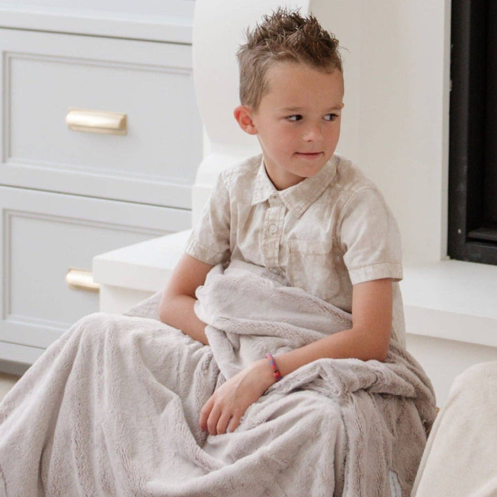 LUSH TODDLER BLANKETS: Chambray