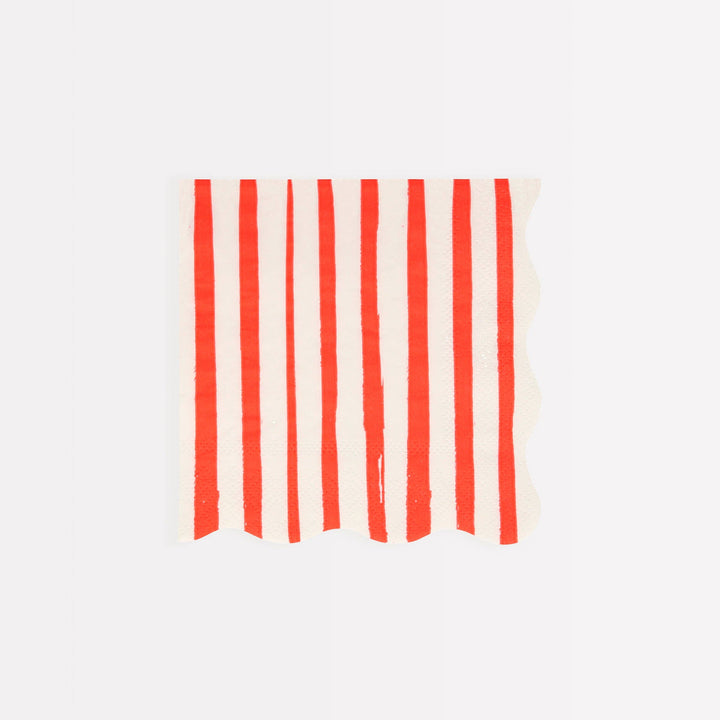 Mixed Stripe Small Napkins - Big Multipack