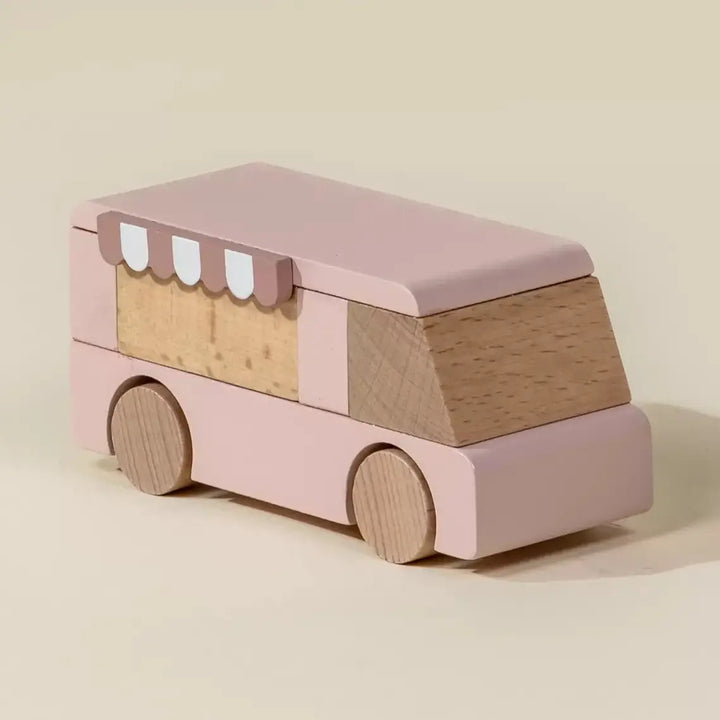 Bakery Truck Wooden Vehicle