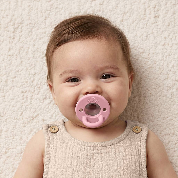 Latch & Soothe Breastlike Pacifier - Pink