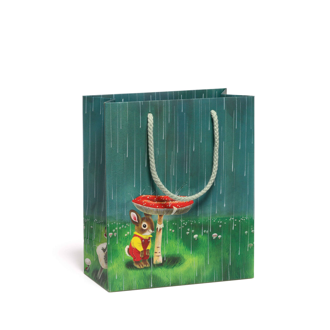 Richard Scarry Bunny and Mushroom medium gift bag: Medium