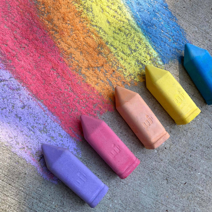 Rainbow Kids Chunky Sidewalk Chalk