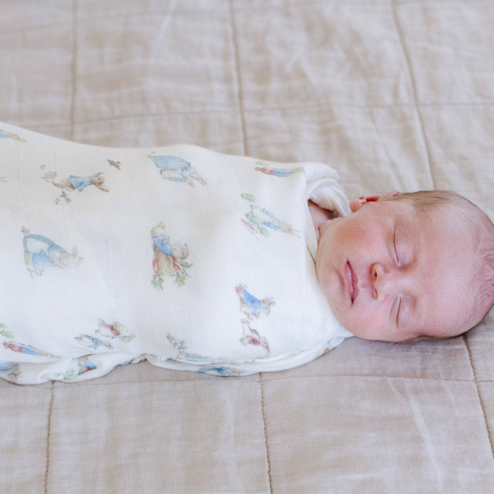 Peter Rabbit Bamboo Swaddles