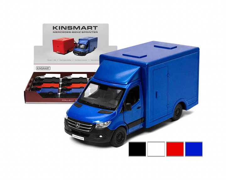 Die Cast SPRINTER BOX TRUCK 1/48