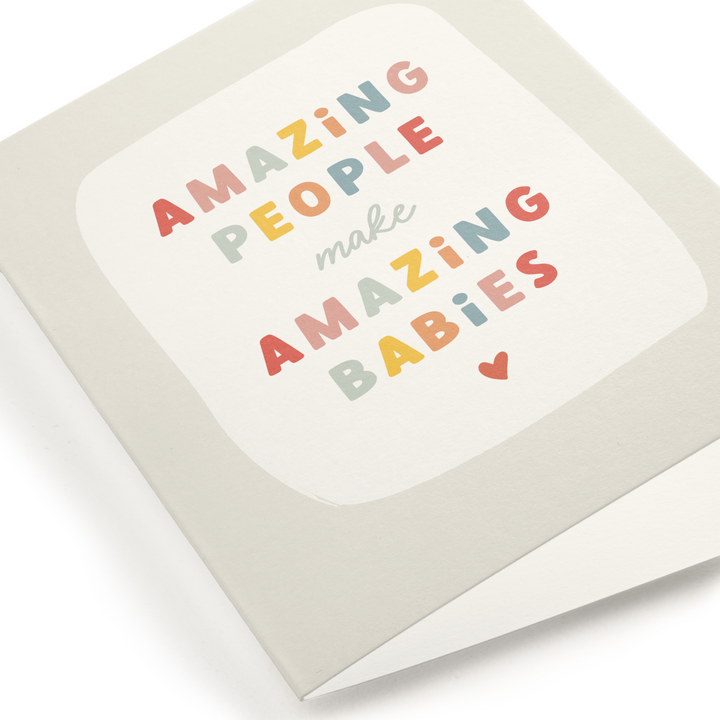 Amazing Babies, Parents-To-Be Greeting Card