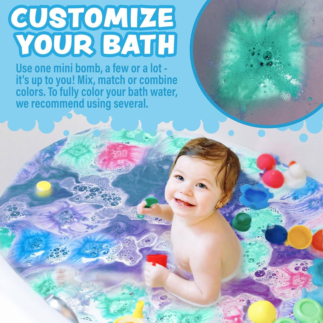 Lil' Bursts Mini Bath Bombs 90 Count, Gumdrop