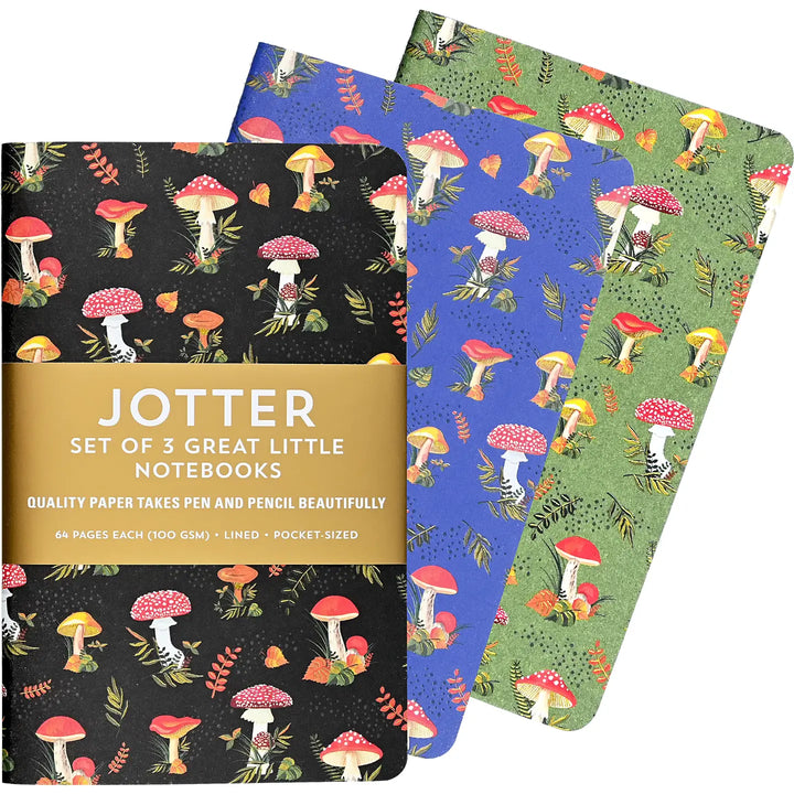 Mushroom Mini Jotter Notebook