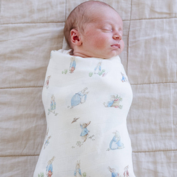 Peter Rabbit Bamboo Swaddles