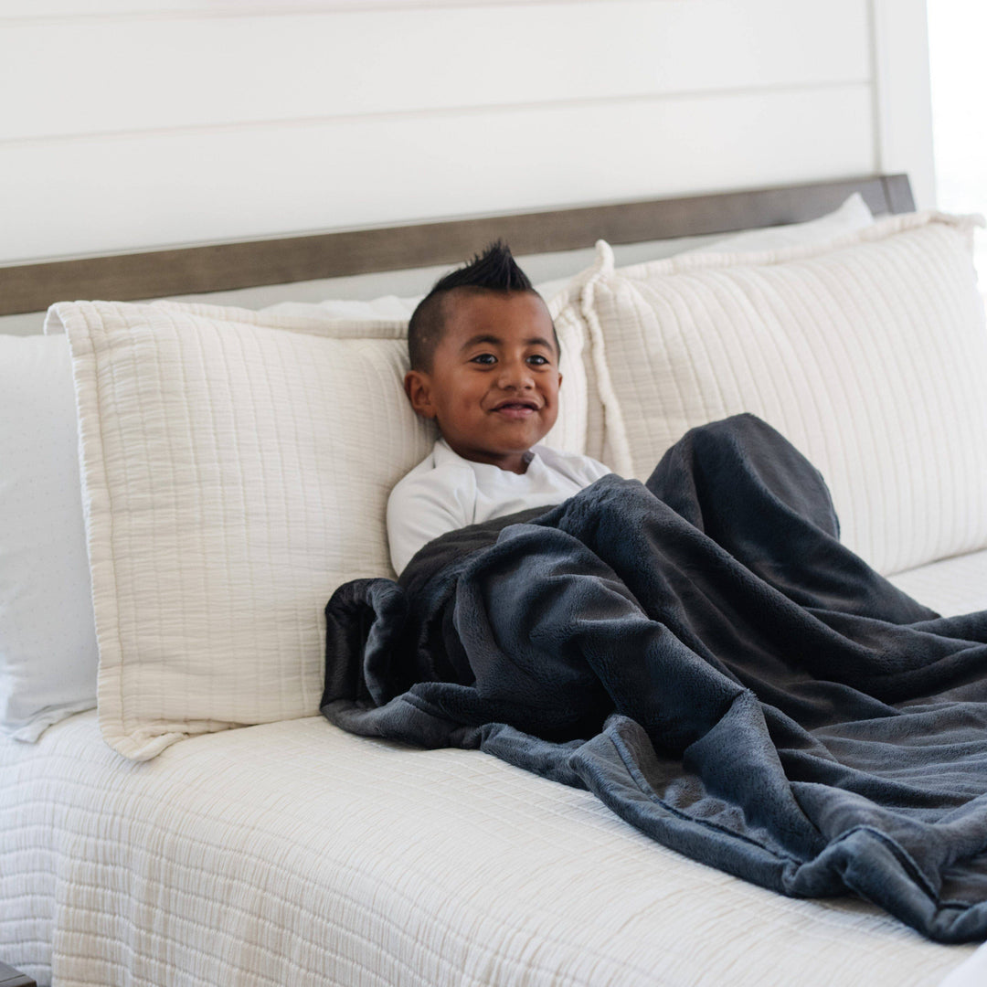 LUSH TODDLER BLANKETS: Hazelnut