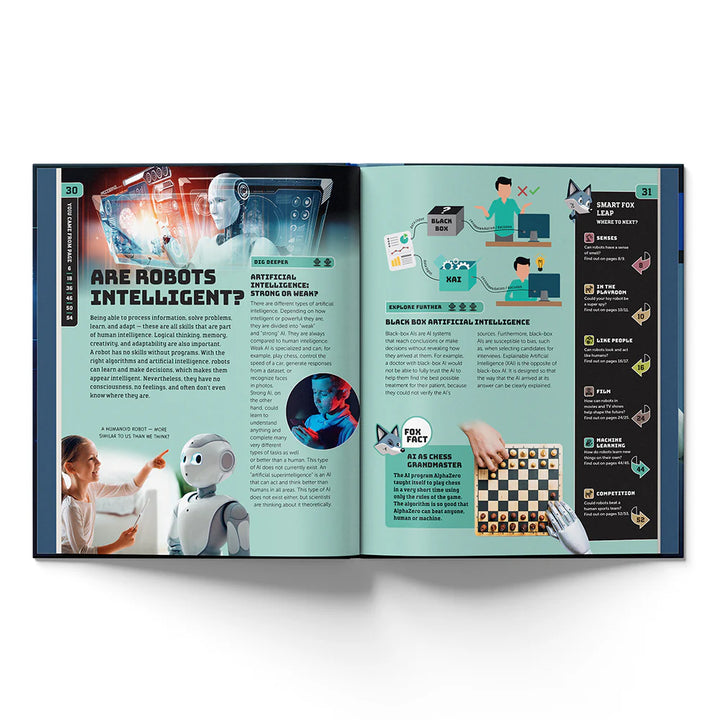 Robots and AI Smart Fox book