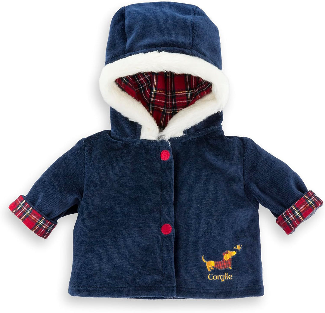 12" Doll Holiday Coat