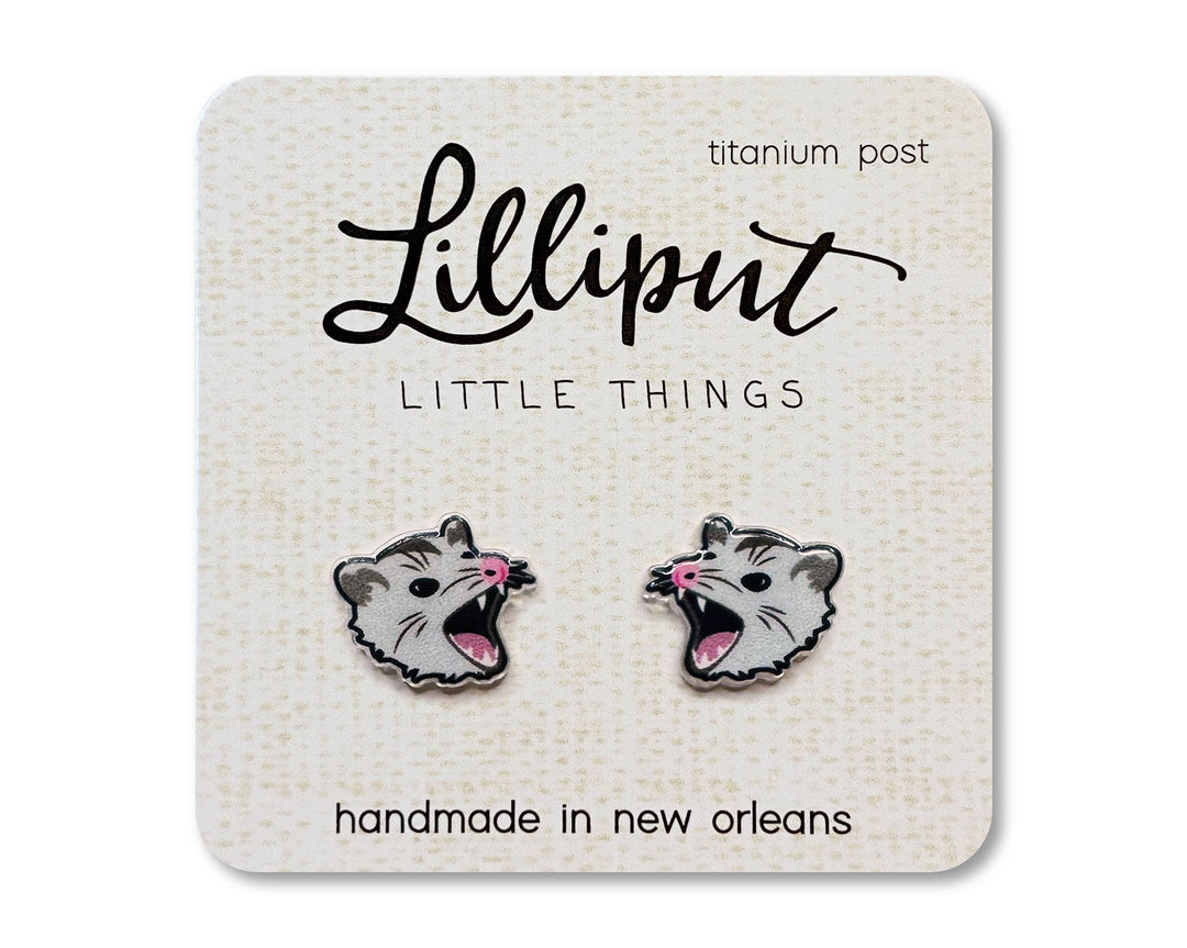 Possum Earrings