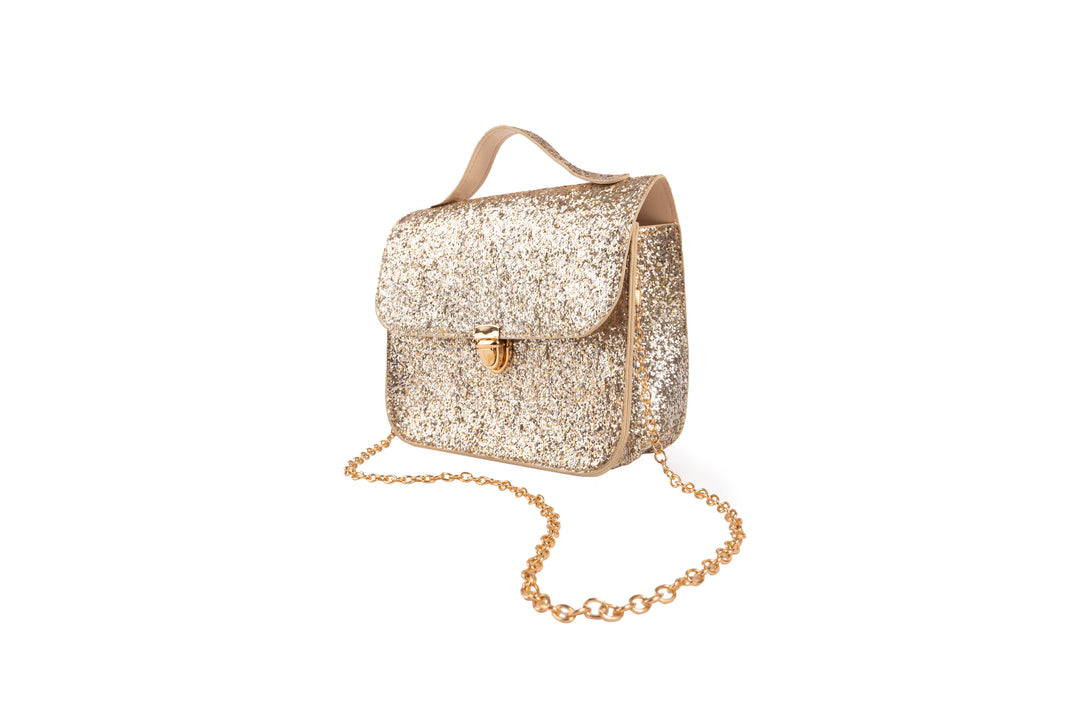 Skyline Sparkle Party Purse Gold