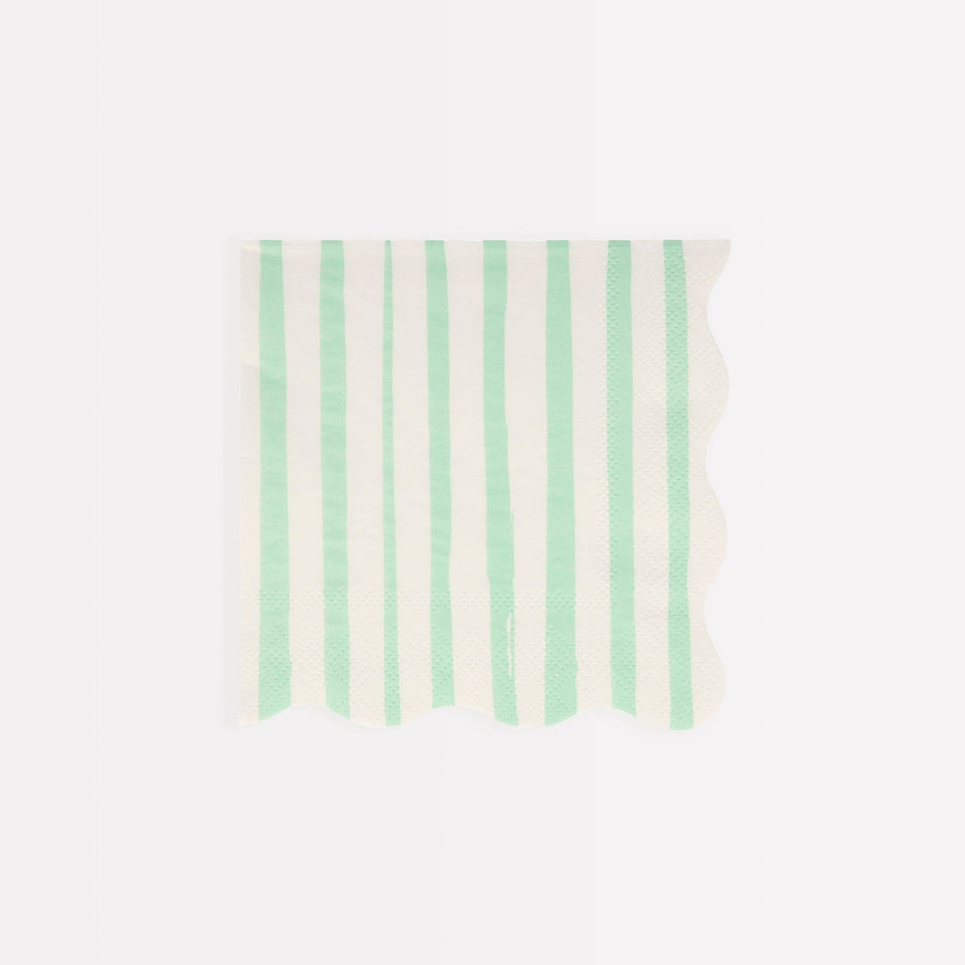 Mixed Stripe Small Napkins - Big Multipack