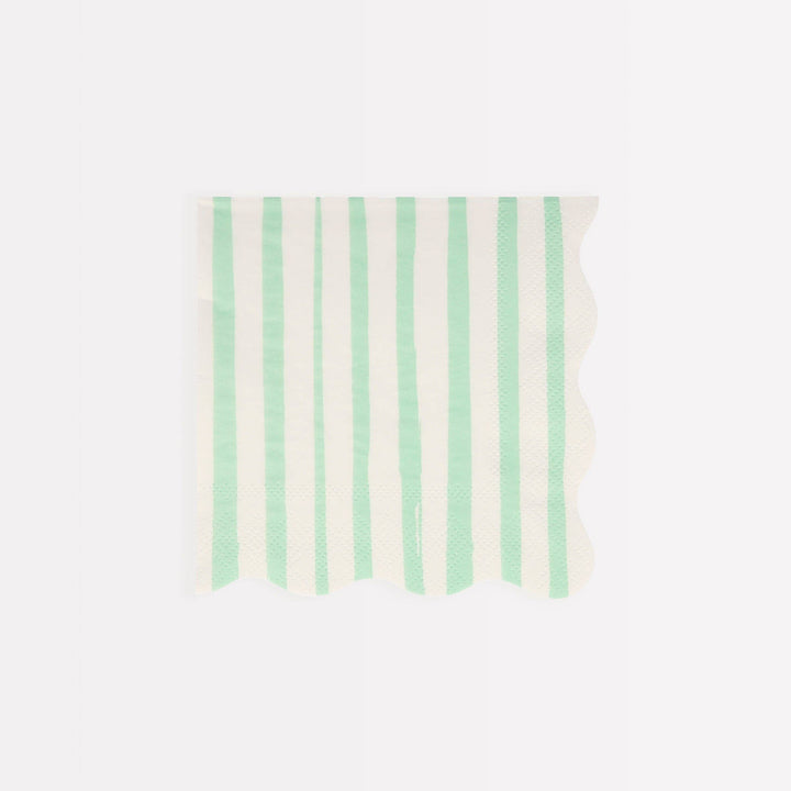 Mixed Stripe Small Napkins - Big Multipack