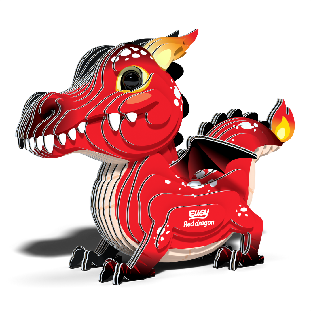 Red Dragon  3D Puzzle