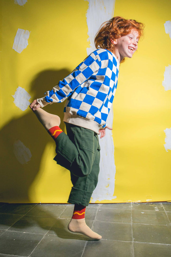 Hot Dog 3D Socks, Kids