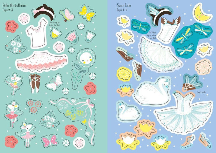 Little Sticker Dolly Dressing Ballerina