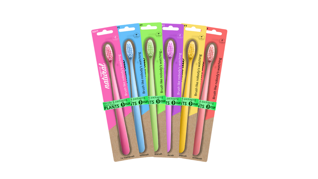 Bio Toothbrush Single - Neon