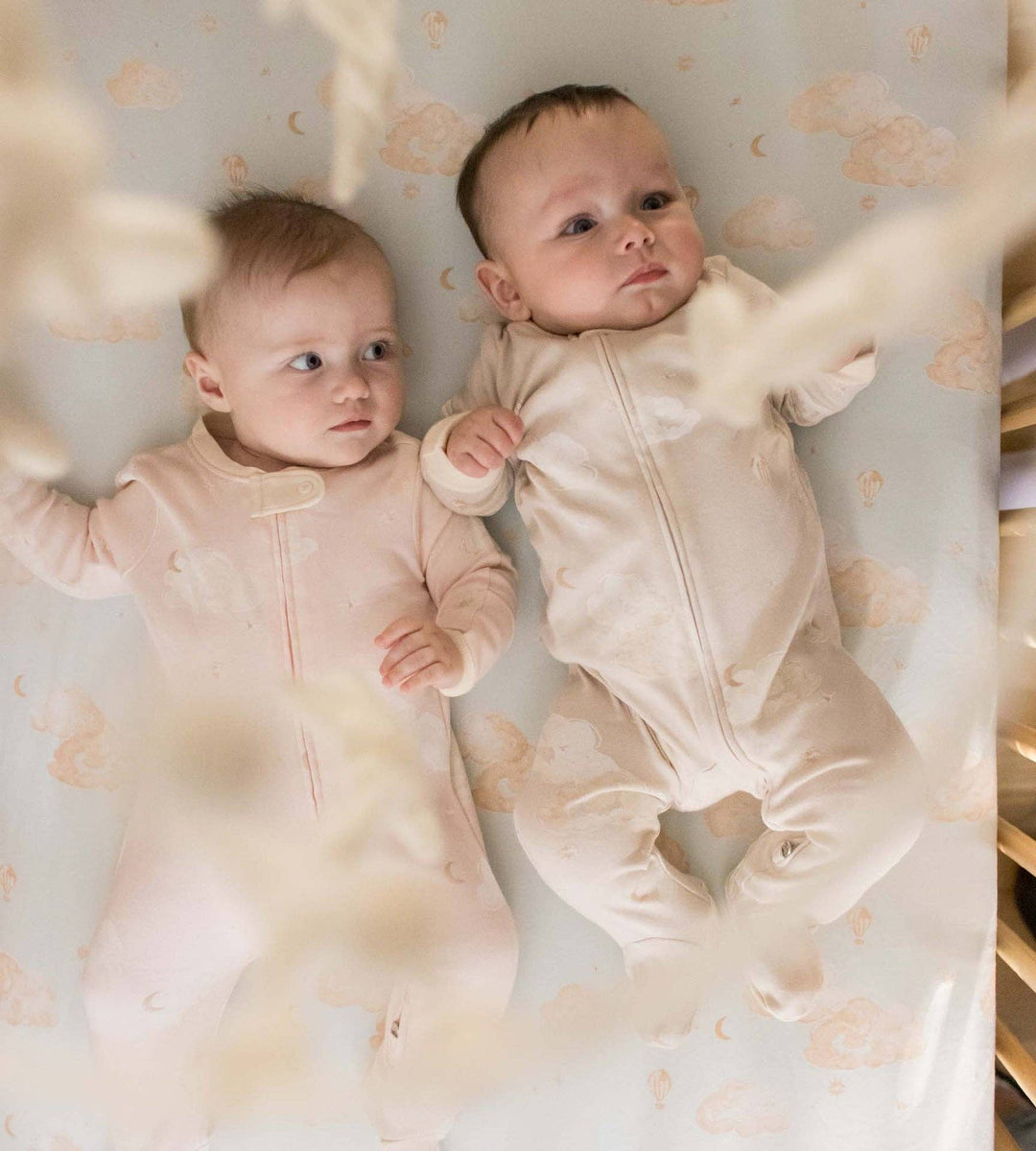 Good Night Sky Organic Cotton Sleep & Play - Ranunculus: Ranunculus / 3-6 Months