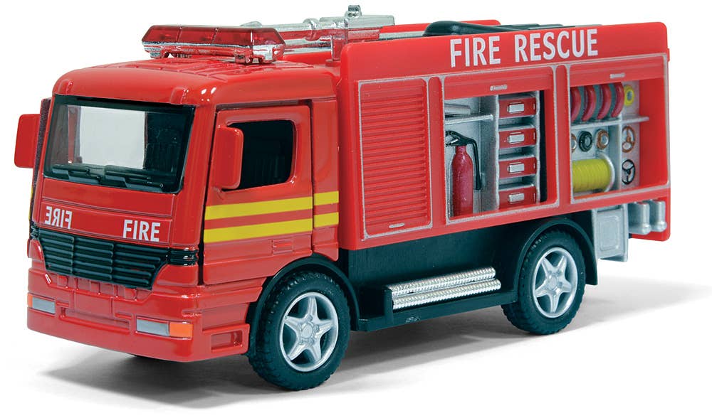 Die Cast 5" RESCUE FIRE ENGINE