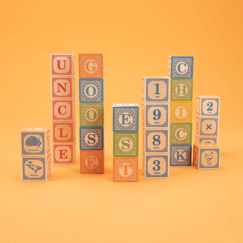 Classic ABC Wooden Blocks