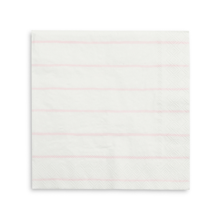 Striped Petite Napkins - 16 Pk Lilac Purple