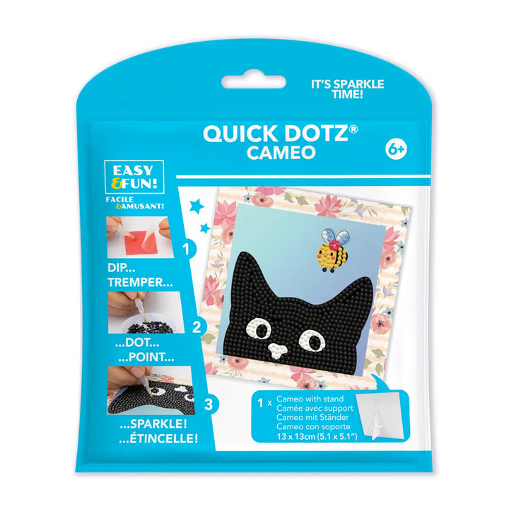 Mischievous Cat Cameo Quick Dotz