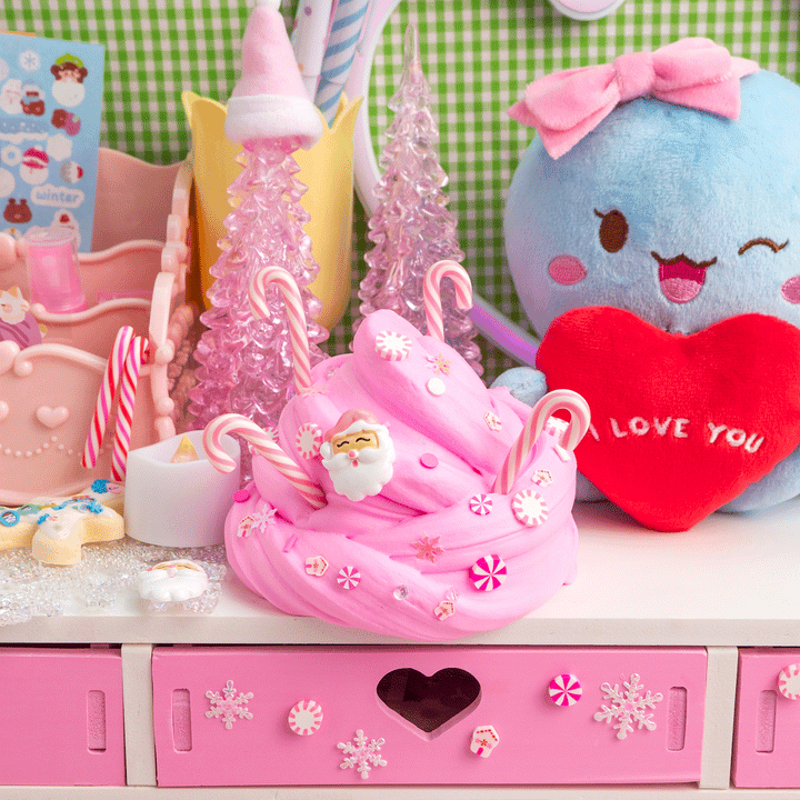 Merry Pinkmas Butter Signature Dome™ Slimes