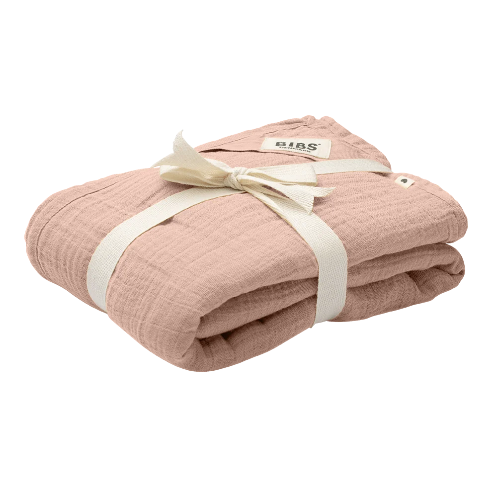 Blush Pink Muslin Swaddle