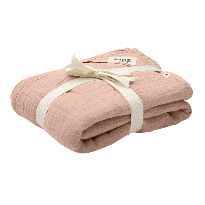 Blush Pink Muslin Swaddle
