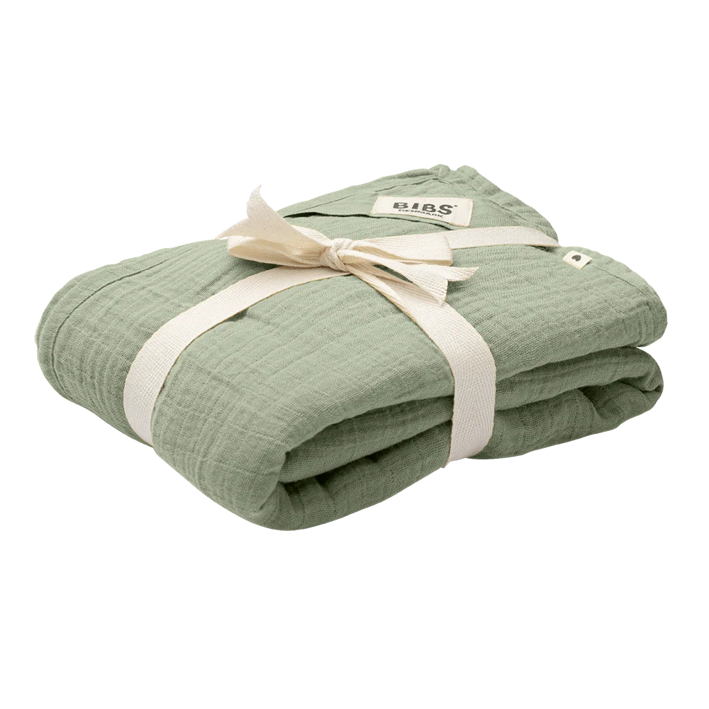 Sage Green Muslin Swaddle