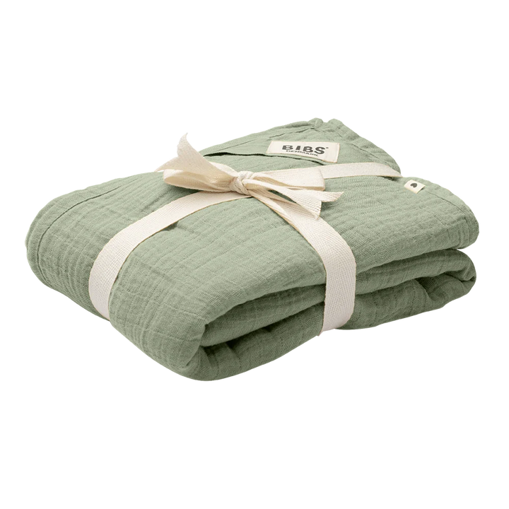 Sage Green Muslin Swaddle